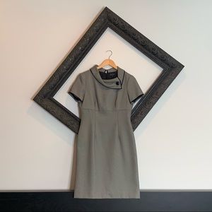 Tahari ASL Portrait-Collar Sheath Dress, 6